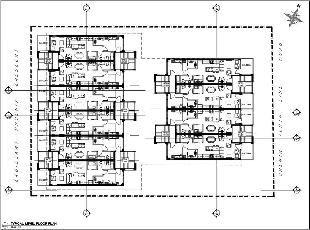 Construction site plan for project from page 19 of the file '2021-06-16 - Design Brief - D02-02-21-0055'