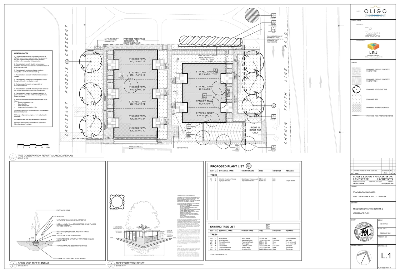 Construction site plan for project from page 24 of the file '2021-06-16 - Design Brief - D02-02-21-0055'
