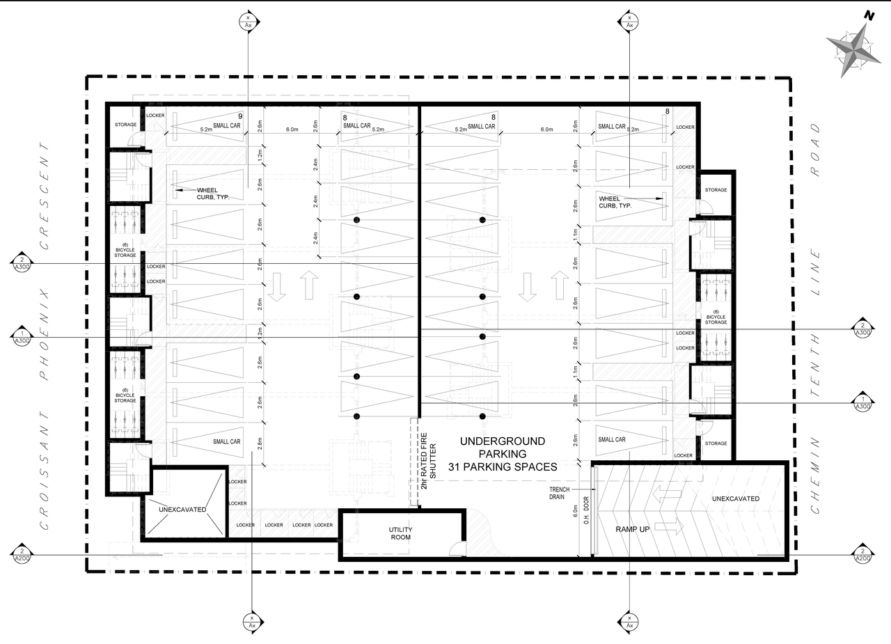 Floor plan for project from page 25 of the file '2021-06-16 - Design Brief - D02-02-21-0055'
