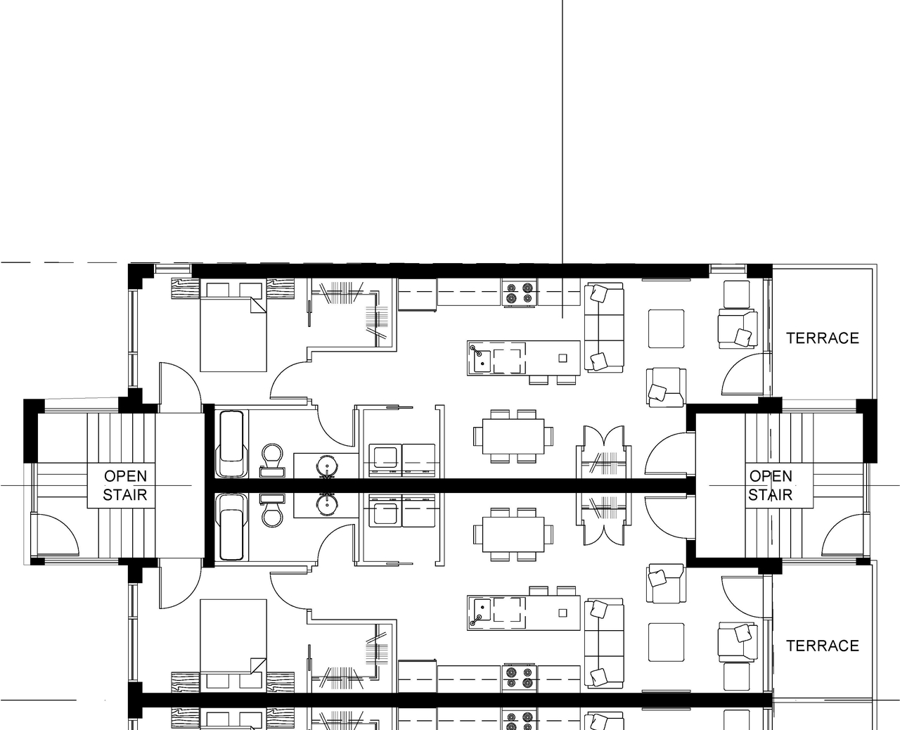 Floor plan for project from page 26 of the file '2021-06-16 - Design Brief - D02-02-21-0055'