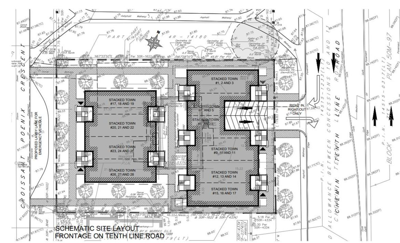 Construction site plan for project from page 9 of the file '2021-06-16 - Design Brief - D02-02-21-0055'