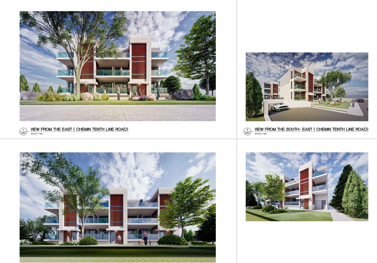 Rendering of building from page 1 of the file '2021-06-16 - Perspective Views - D02-02-21-0055'