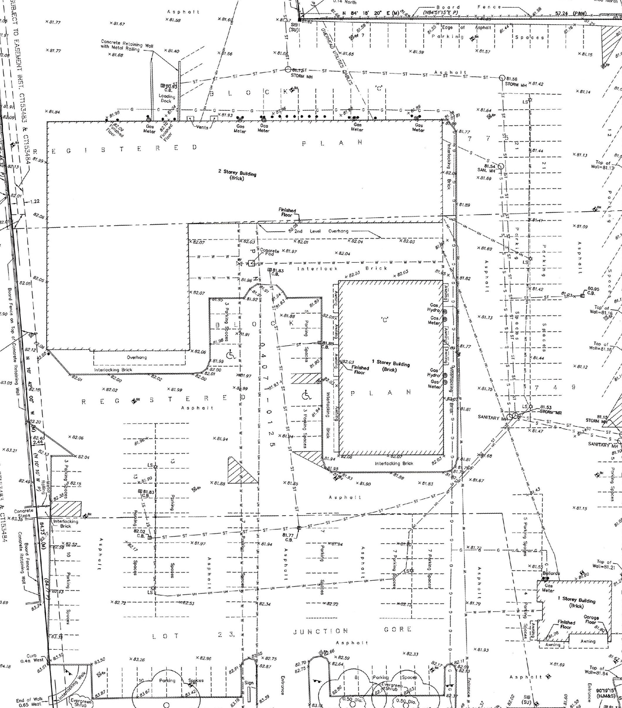 Construction site plan for project from page 29 of the file '2022-08-05 - Design Brief - D02-02-21-0057'
