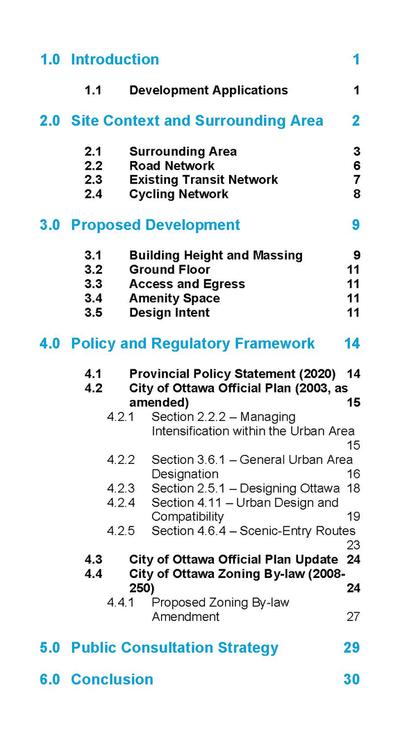 Construction site plan for project from page 3 of the file '2021-08-16 - Planning Rationale and Design Brief - D02-02-21-0082'
