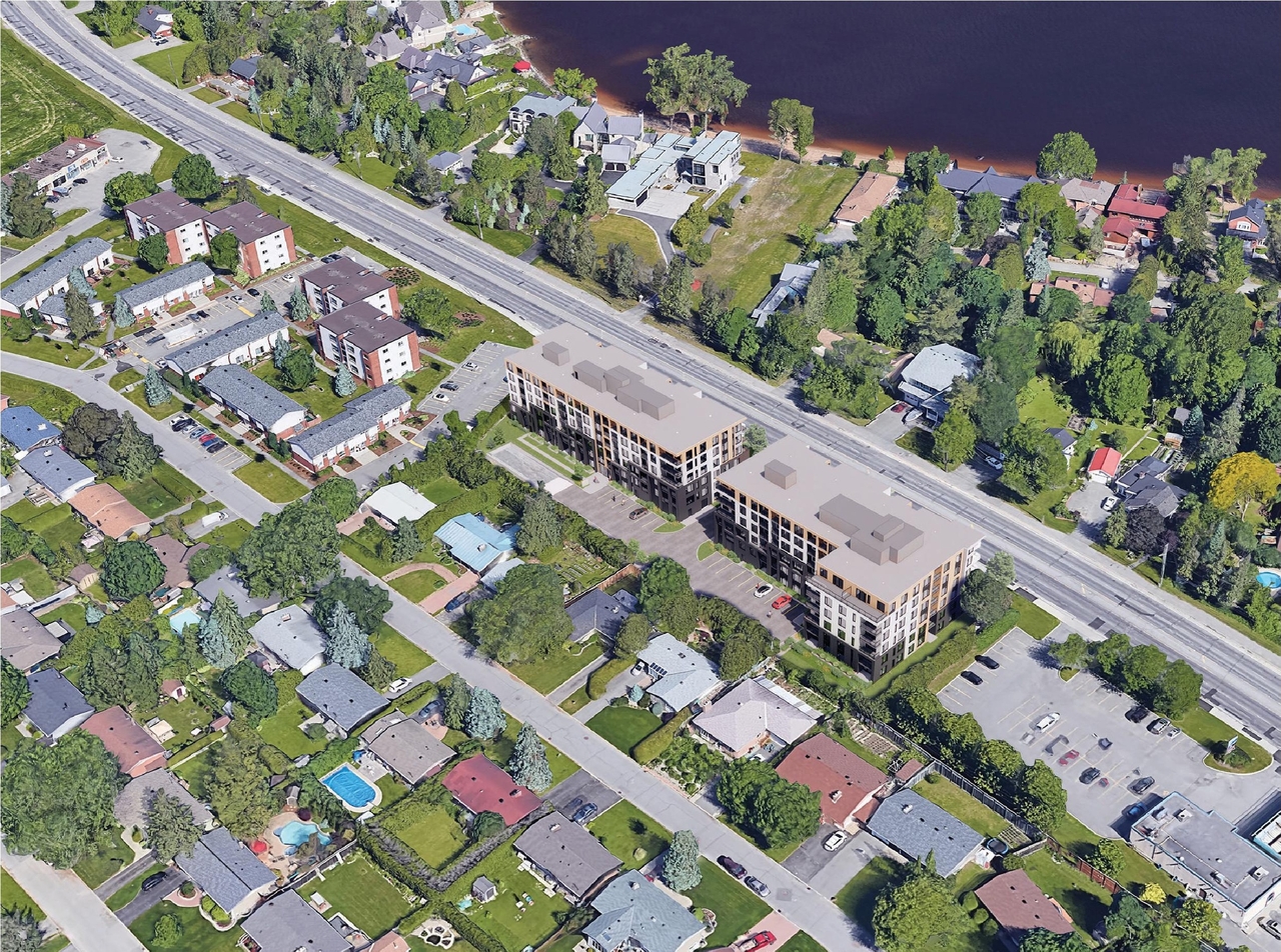 Rendering of building from page 2 of the file '2022-12-21 - Design Brief - D02-02-21-0082'