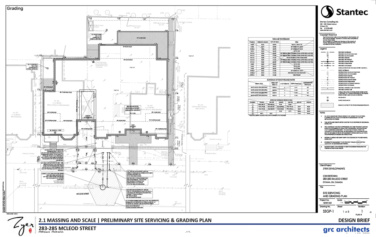 Construction site plan for project from page 17 of the file '2021-08-19 - Architectural Package and Design Brief - D02-02-21-0084'