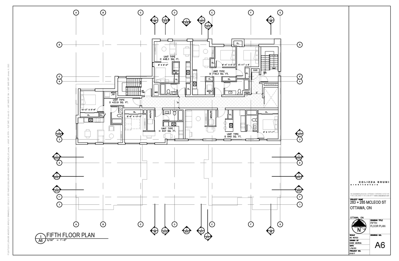 Floor plan for project from page 10 of the file '2023-01-13 - Floor Plans - D02-02-21-0084'