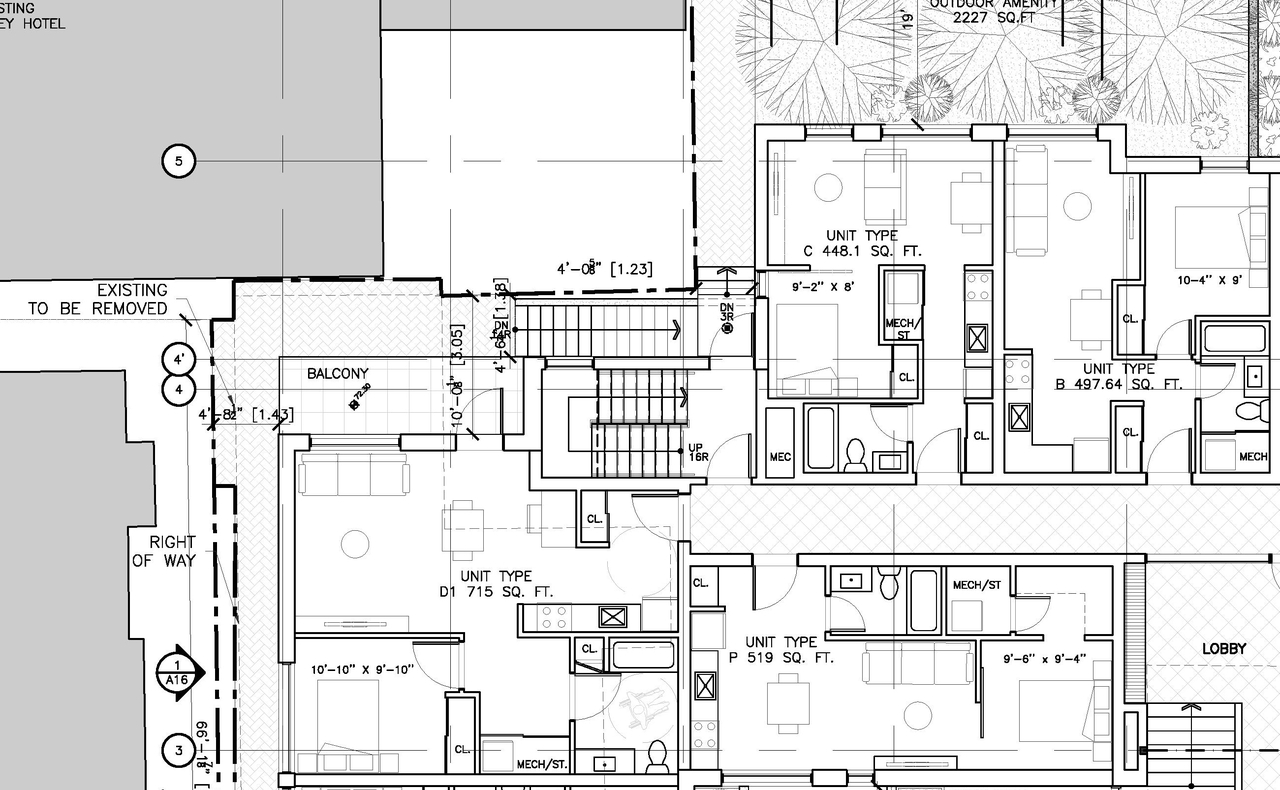 Floor plan for project from page 6 of the file '2023-01-13 - Floor Plans - D02-02-21-0084'