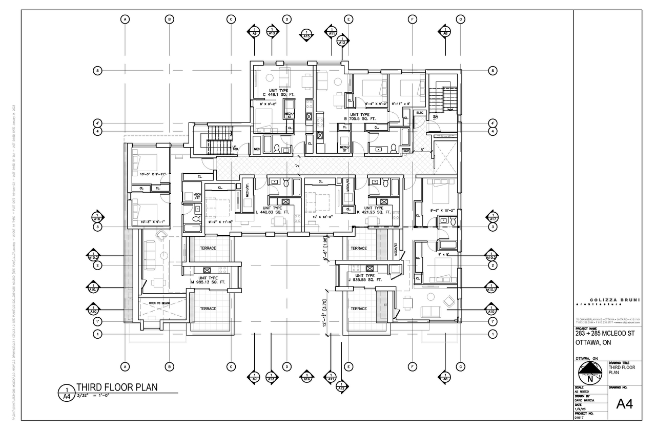 Floor plan for project from page 8 of the file '2023-01-13 - Floor Plans - D02-02-21-0084'