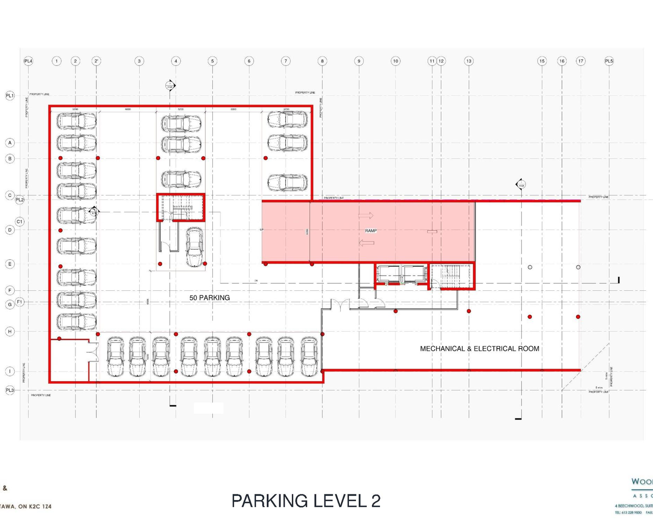 Construction site plan for project from page 29 of the file '2021-08-23 - Design Brief - D02-02-21-0085'