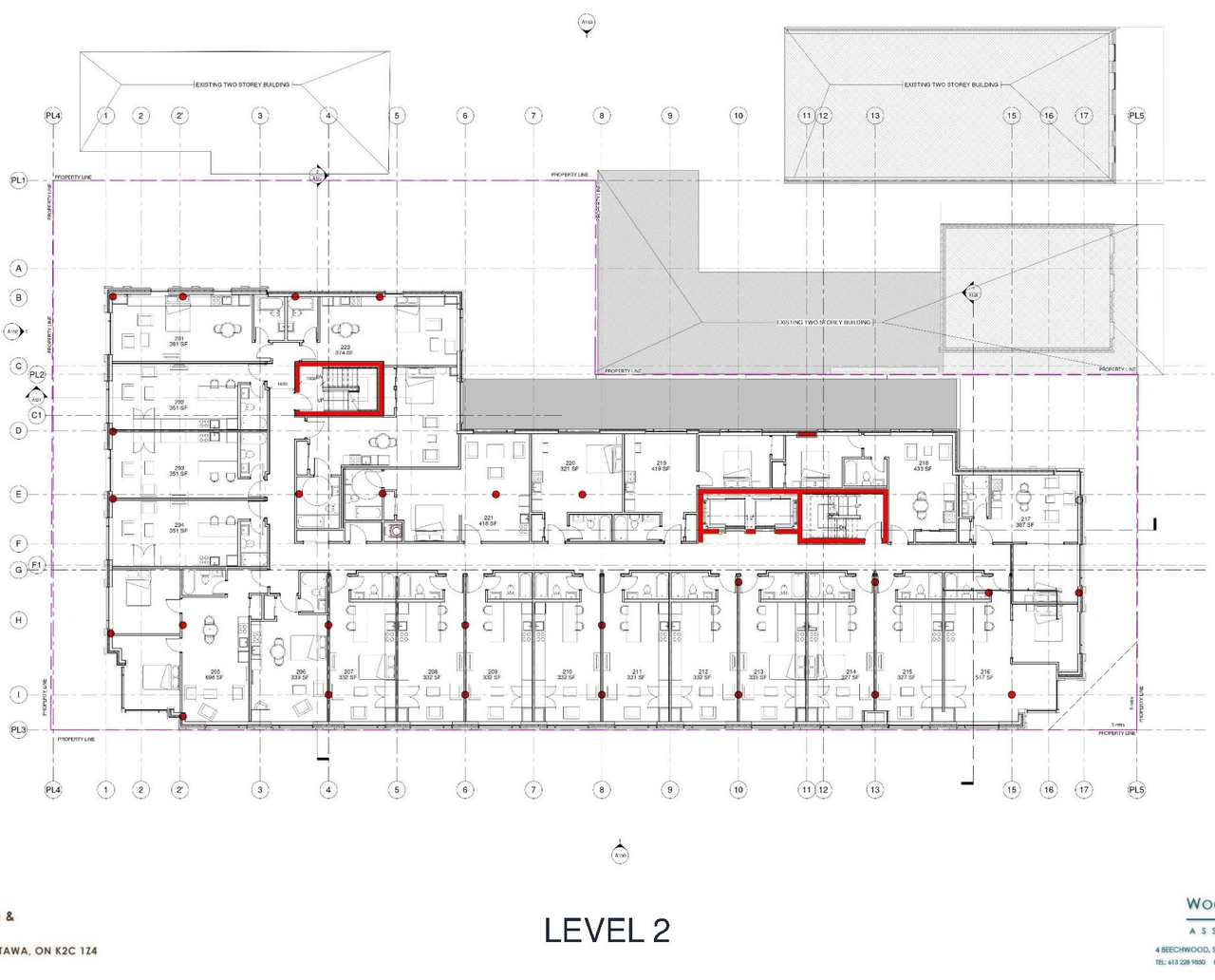 Construction site plan for project from page 32 of the file '2021-08-23 - Design Brief - D02-02-21-0085'