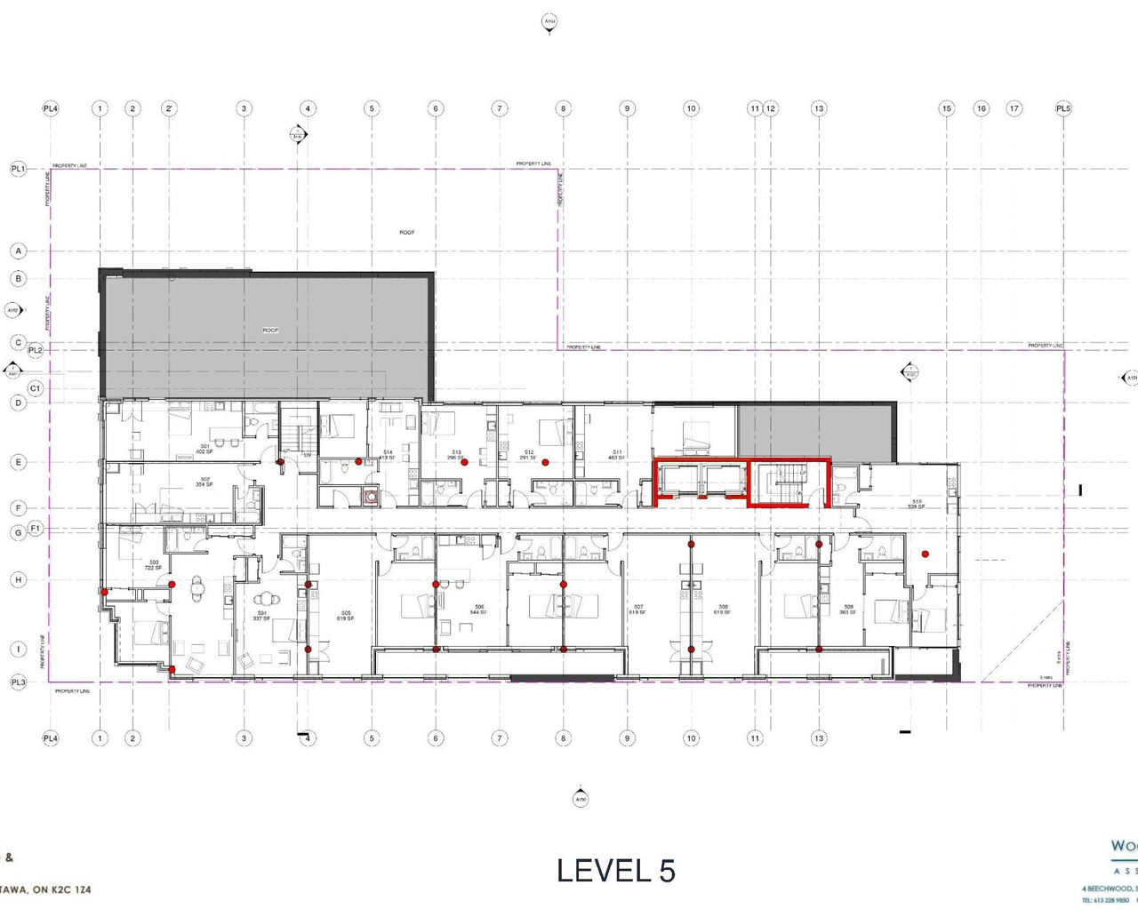 Construction site plan for project from page 35 of the file '2021-08-23 - Design Brief - D02-02-21-0085'