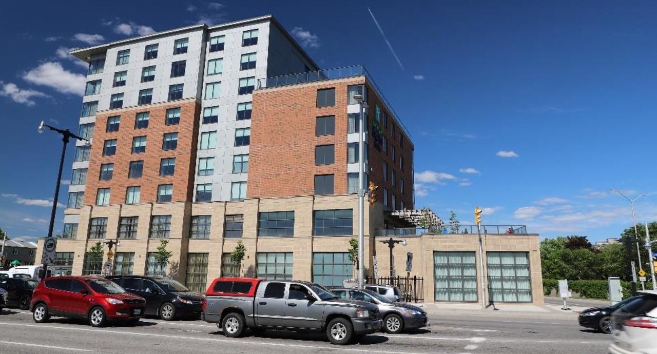 Rendering of building from page 7 of the file '2021-08-23 - Design Brief - D02-02-21-0085'