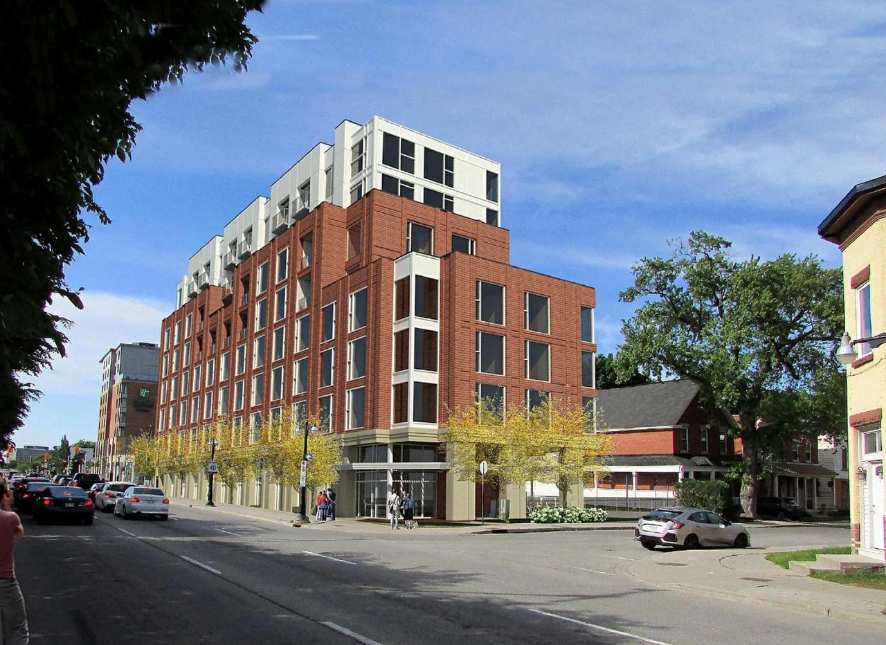 Rendering of building from page 1 of the file '2022-01-20 - Renderings - D02-02-21-0085'