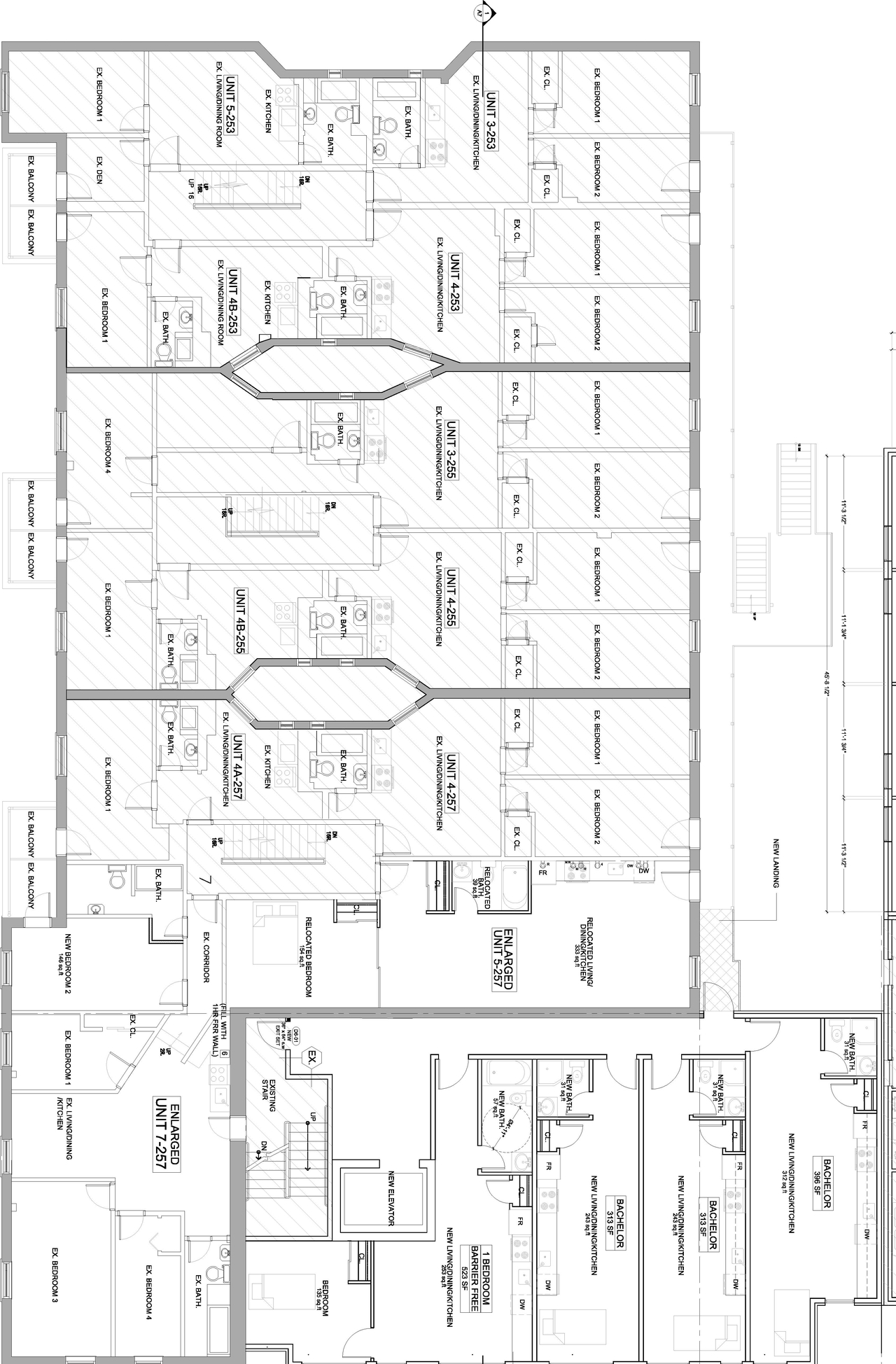 Floor plan for project from page 3 of the file '2021-08-27 - Floor Plans and Elevations - D02-02-21-0088'