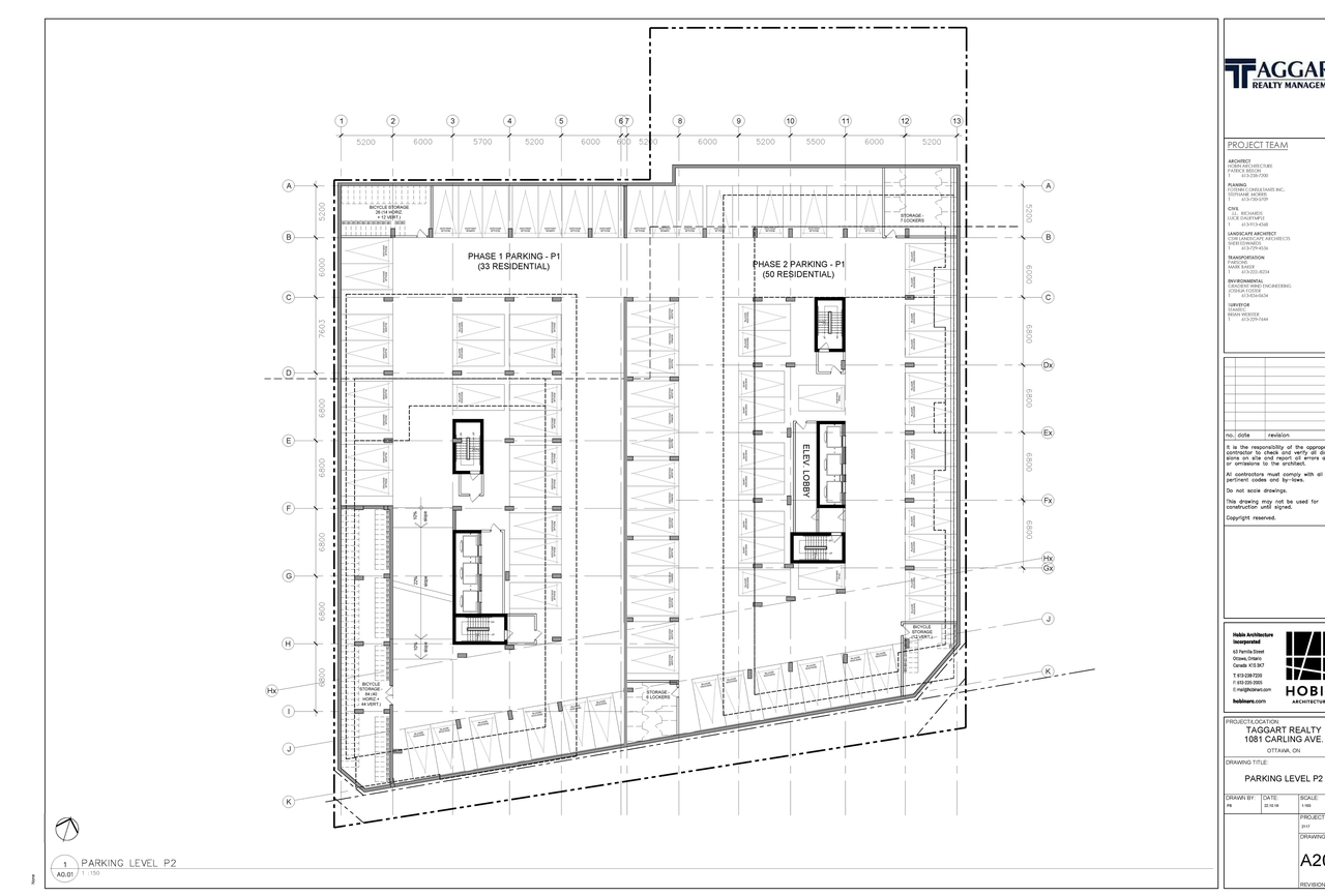 Construction site plan for project from page 3 of the file '2022-10-25 - Floor Plans - D02-02-21-0093'