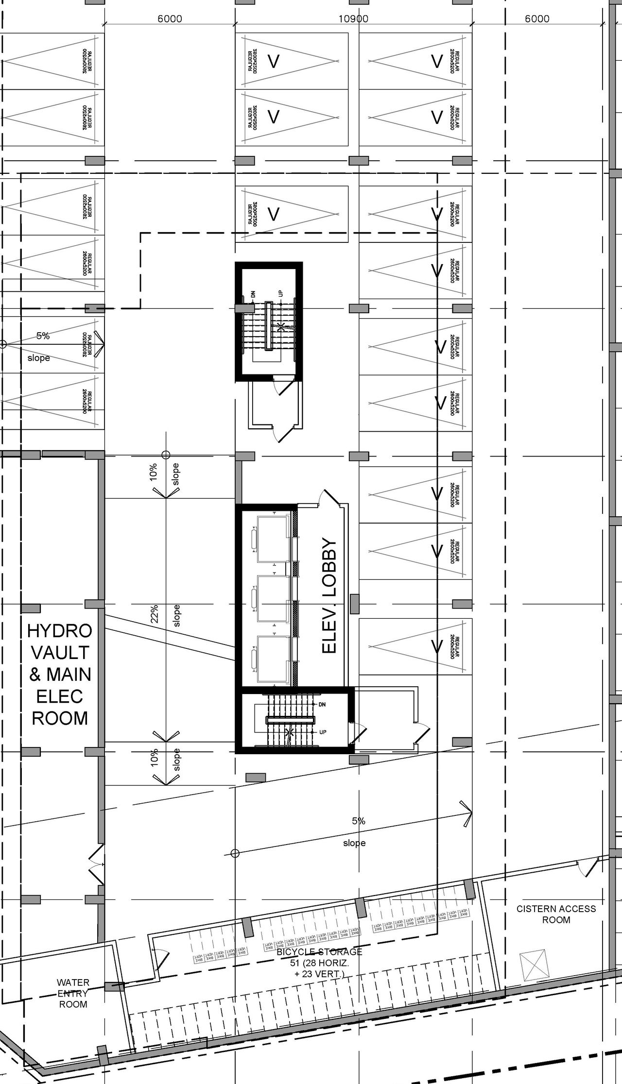 Construction site plan for project from page 4 of the file '2022-10-25 - Floor Plans - D02-02-21-0093'
