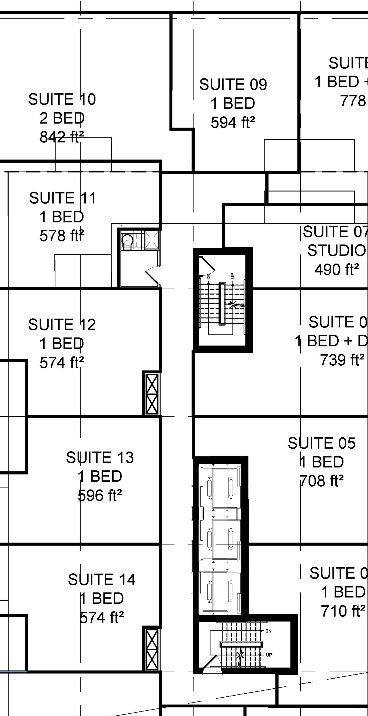 Floor plan for project from page 6 of the file '2022-10-25 - Floor Plans - D02-02-21-0093'