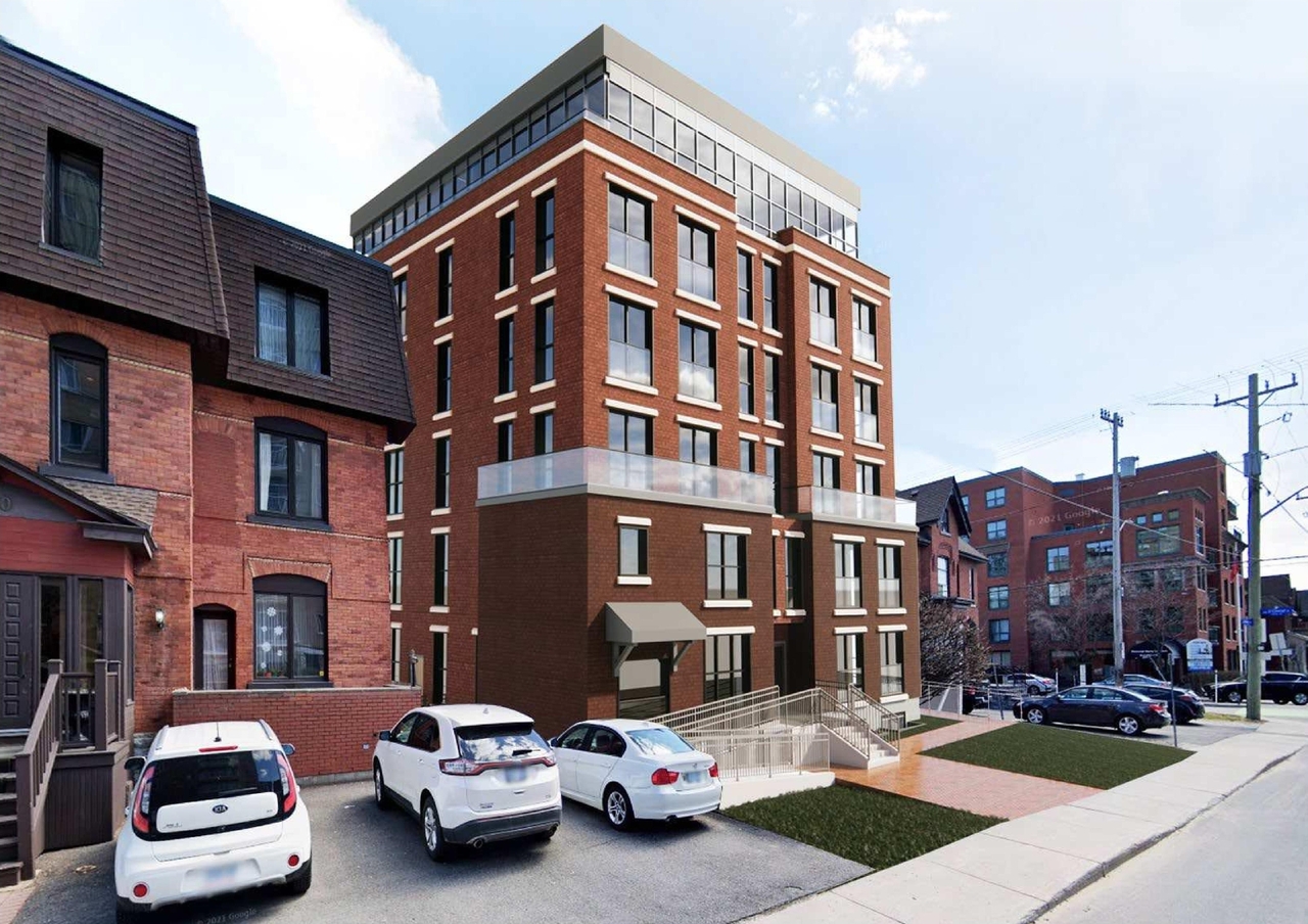 Rendering of building from page 22 of the file '2021-12-24 - UDRP Package - D02-02-21-0096'