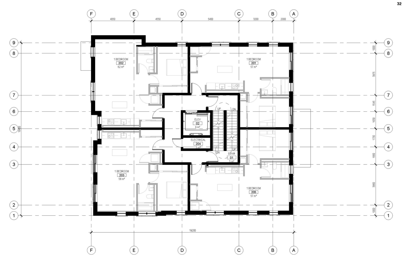 Floor plan for project from page 32 of the file '2021-12-24 - UDRP Package - D02-02-21-0096'