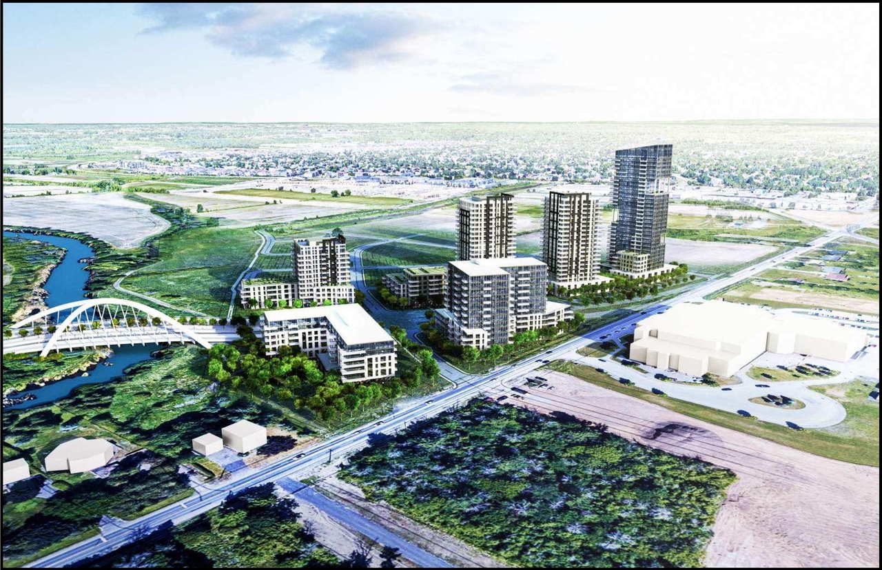 Rendering of building from page 1 of the file '2021-09-29 - Design Brief - D02-02-21-0110'