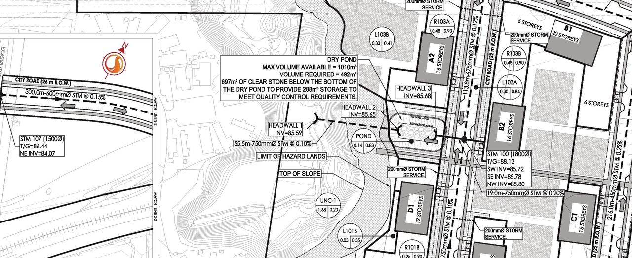 Construction site plan for project from page 36 of the file '2021-11-24 - Applicant UDRP Presentation - D02-02-21-0120'