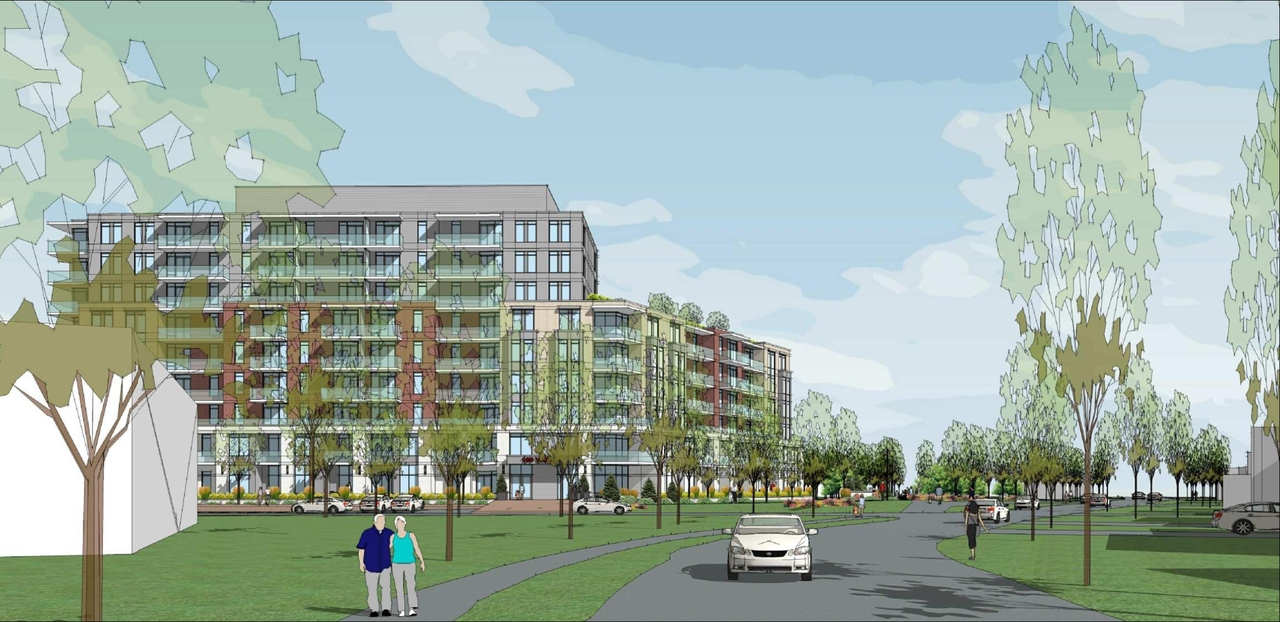 Rendering of building from page 1 of the file '2023-09-01 - Perspectives - D02-02-21-0121'