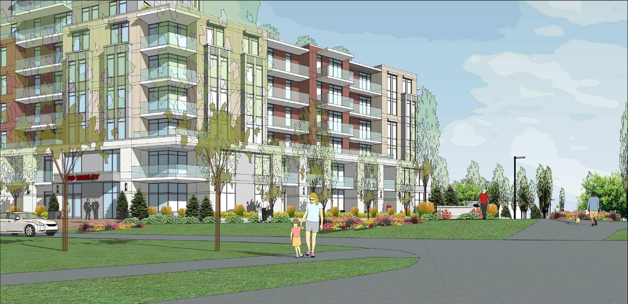 Rendering of building from page 1 of the file '2023-09-01 - Perspectives - D02-02-21-0121'