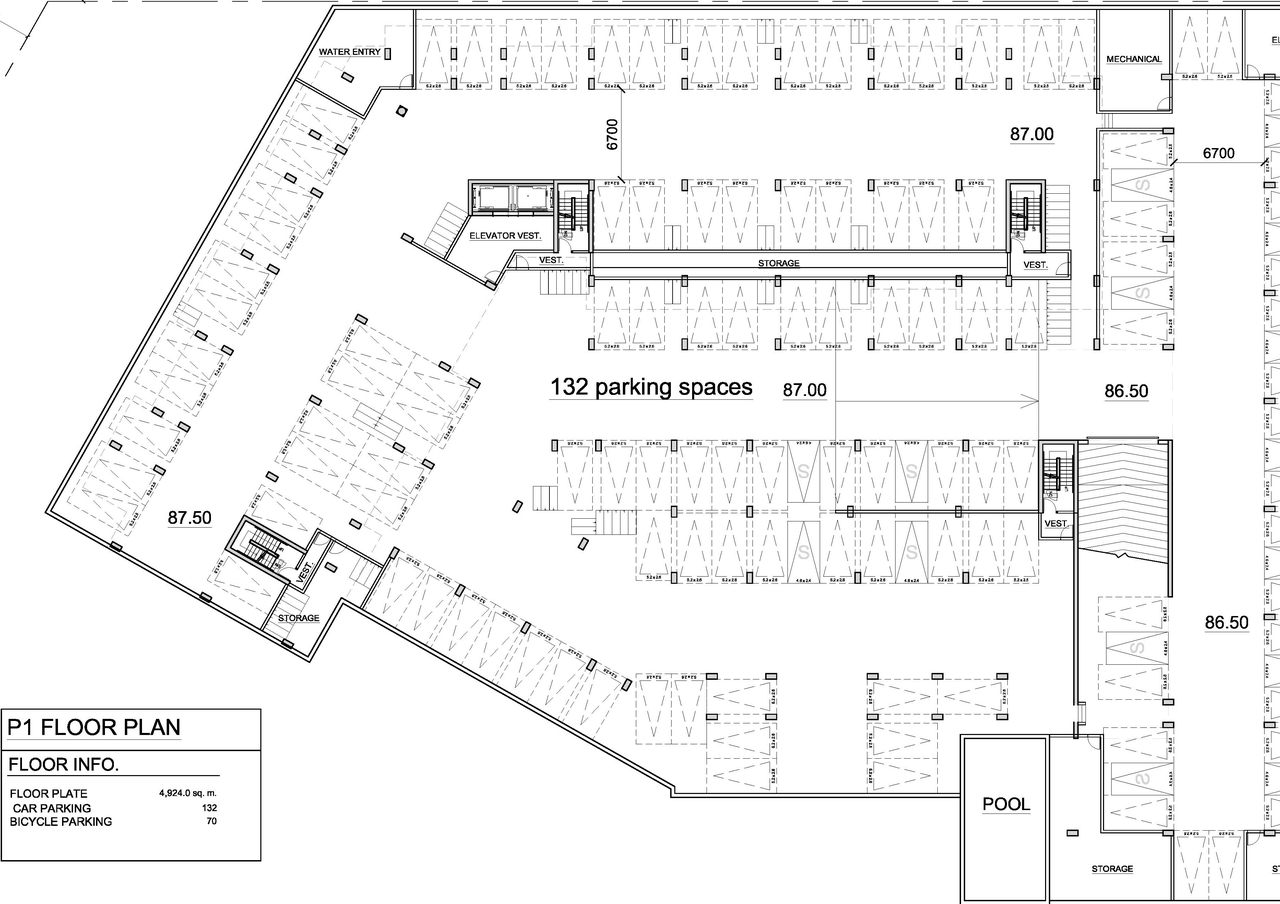 Floor plan for project from page 1 of the file '2023-12-04 - FLOOR PLANS - D02-02-21-0121'