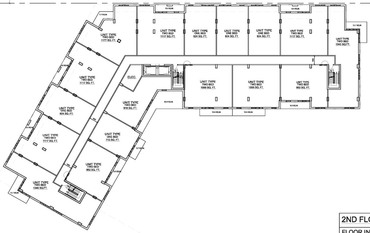 Construction site plan for project from page 1 of the file '2023-12-04 - FLOOR PLANS - D02-02-21-0121'