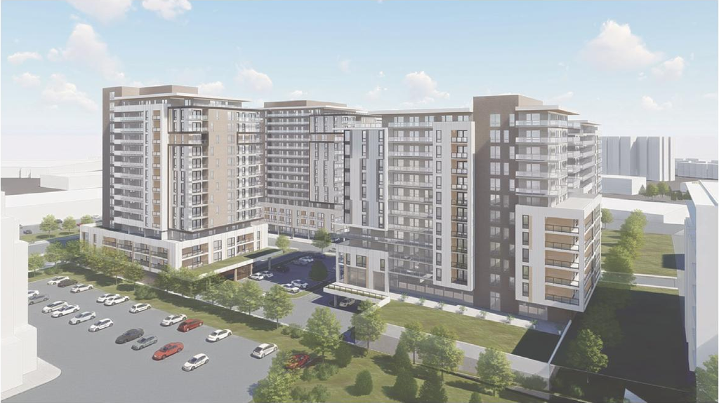 Rendering of building from page 35 of the file '2026-07-03 - Design Brief - D02-02-21-0137'