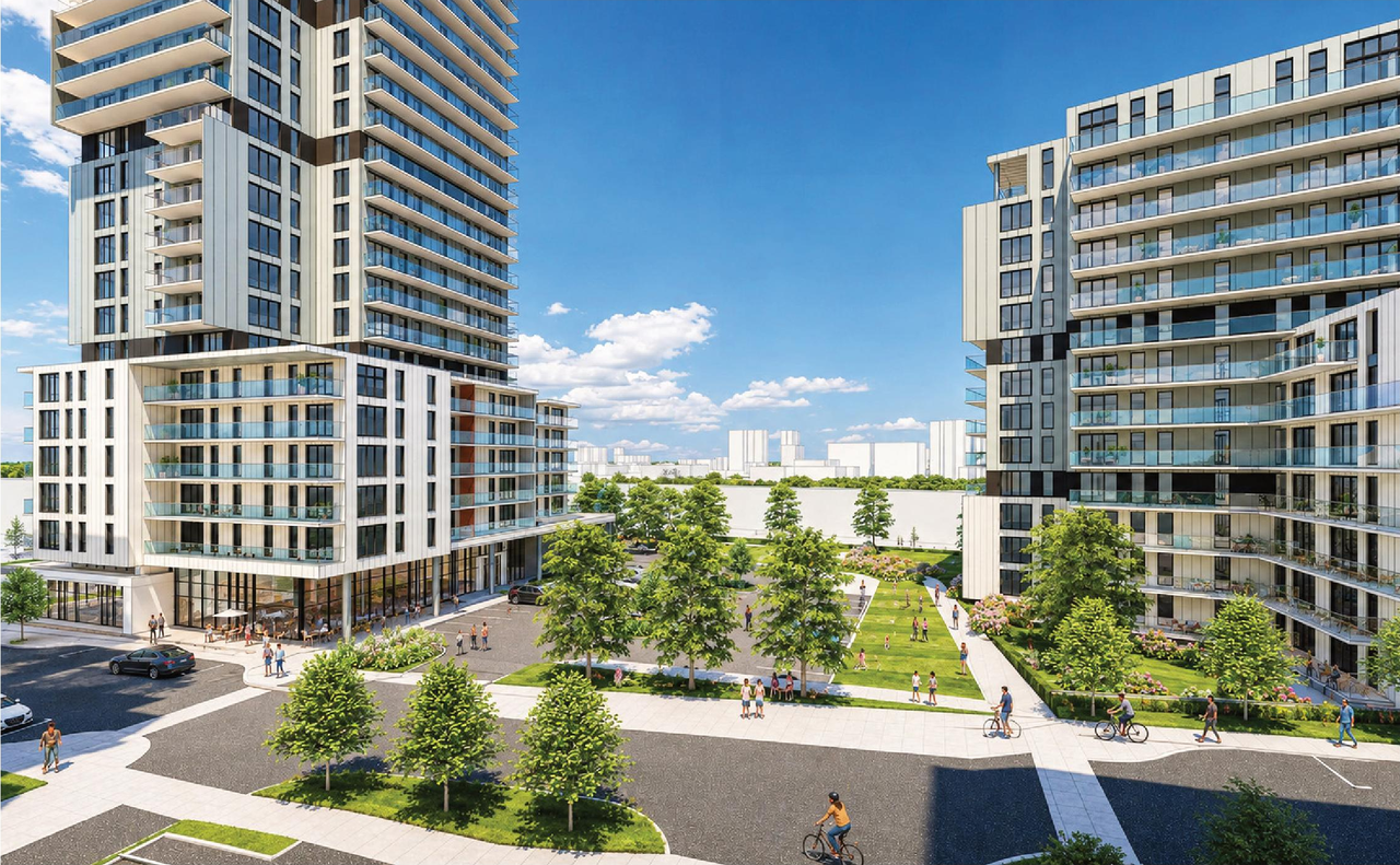 Rendering of building from page 47 of the file '2026-07-03 - Design Brief - D02-02-21-0137'
