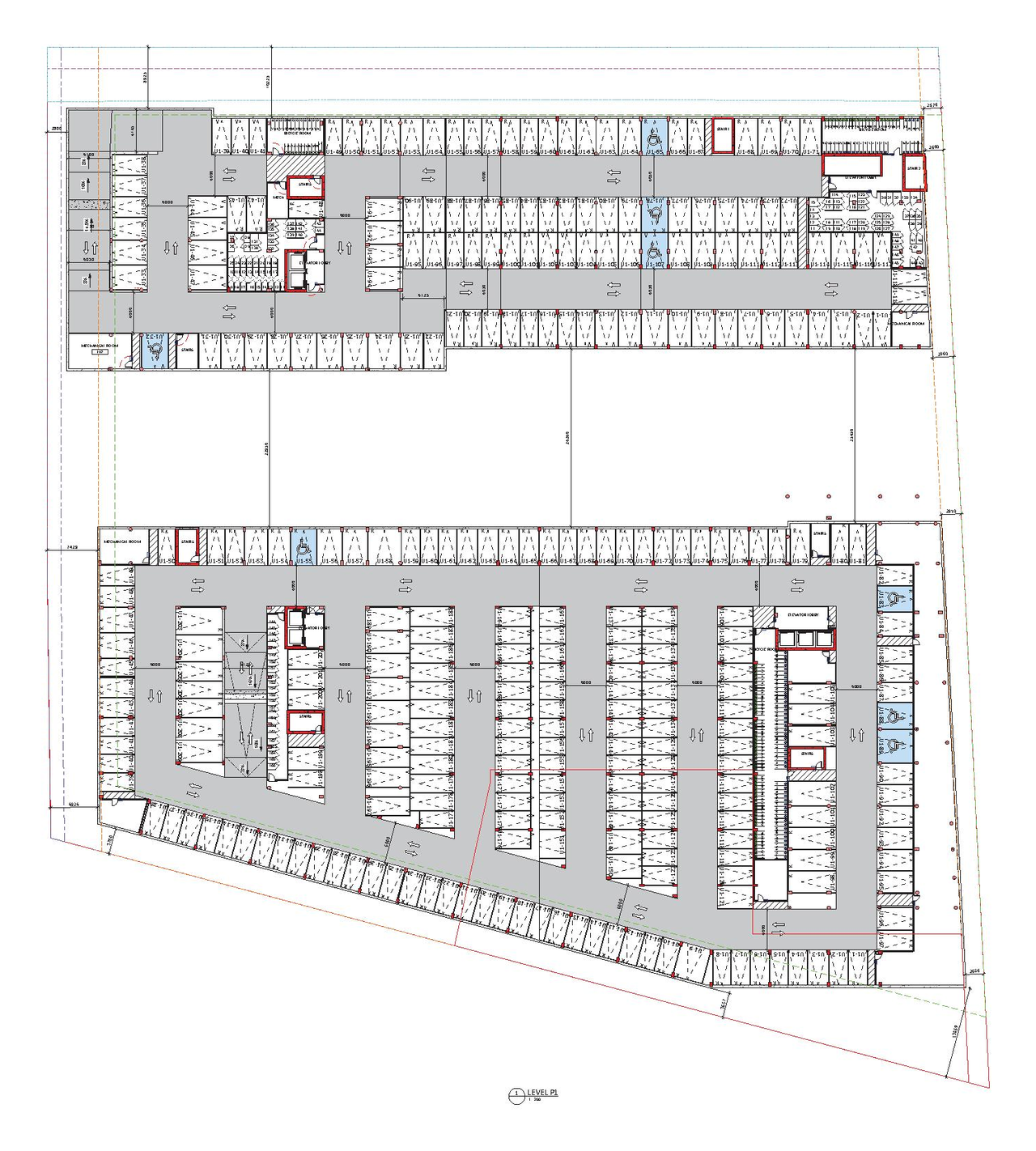 Construction site plan for project from page 14 of the file '2023-10-13 - Design Brief - D02-02-21-0137'