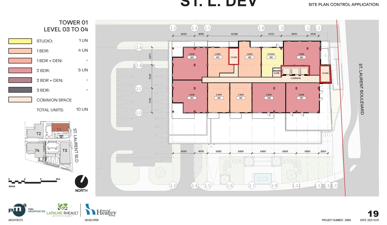 Construction site plan for project from page 20 of the file '2023-10-13 - Design Brief - D02-02-21-0137'