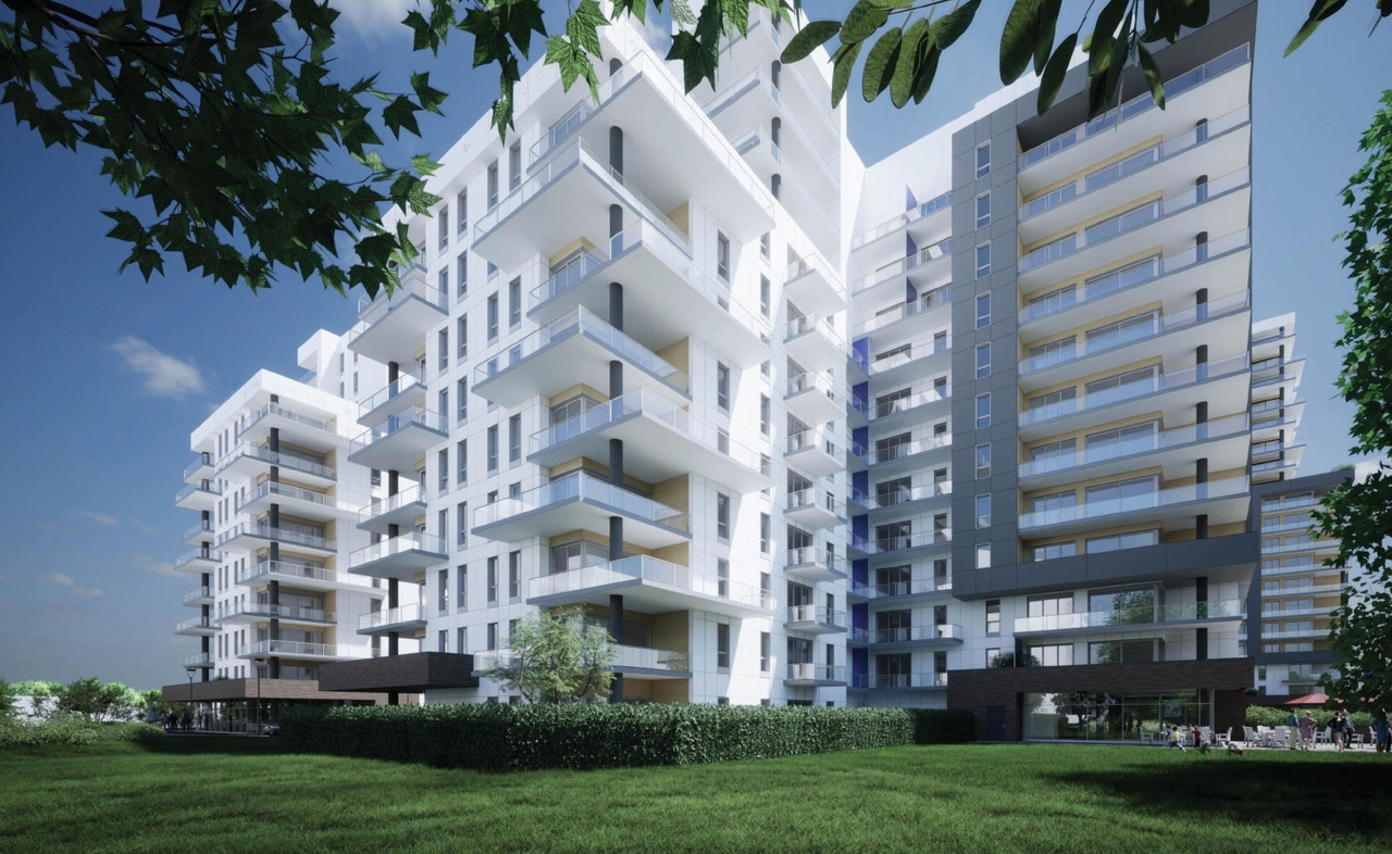 Rendering of building from page 73 of the file '2023-10-13 - Design Brief - D02-02-21-0137'