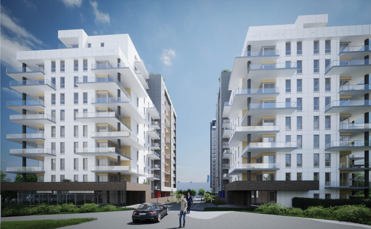 Rendering of building from page 74 of the file '2023-10-13 - Design Brief - D02-02-21-0137'