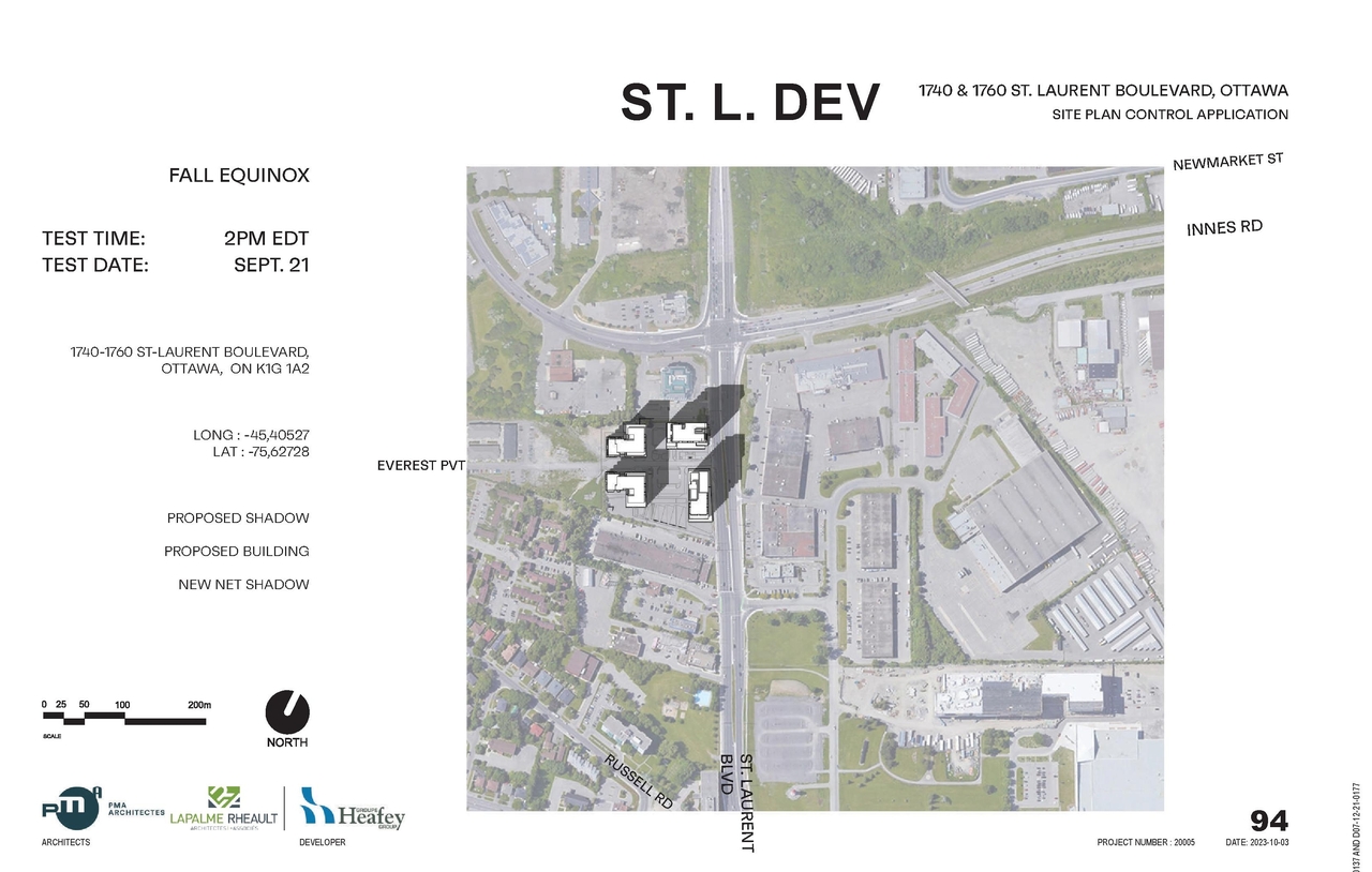 Construction site plan for project from page 95 of the file '2023-10-13 - Design Brief - D02-02-21-0137'