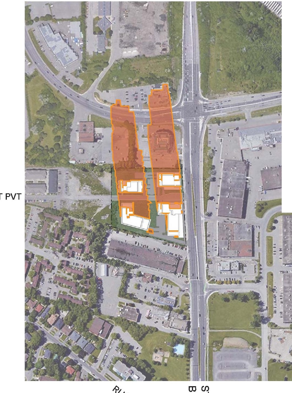 Construction site plan for project from page 105 of the file '2021-10-27 - DESIGN BRIEF - D02-02-21-0137'