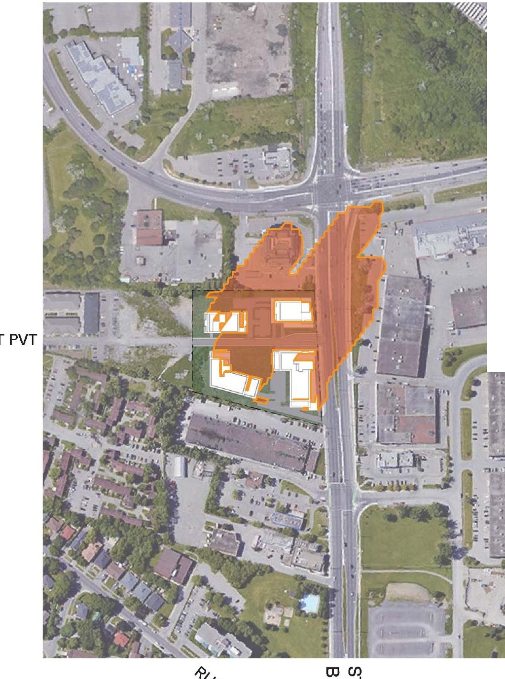 Construction site plan for project from page 108 of the file '2021-10-27 - DESIGN BRIEF - D02-02-21-0137'