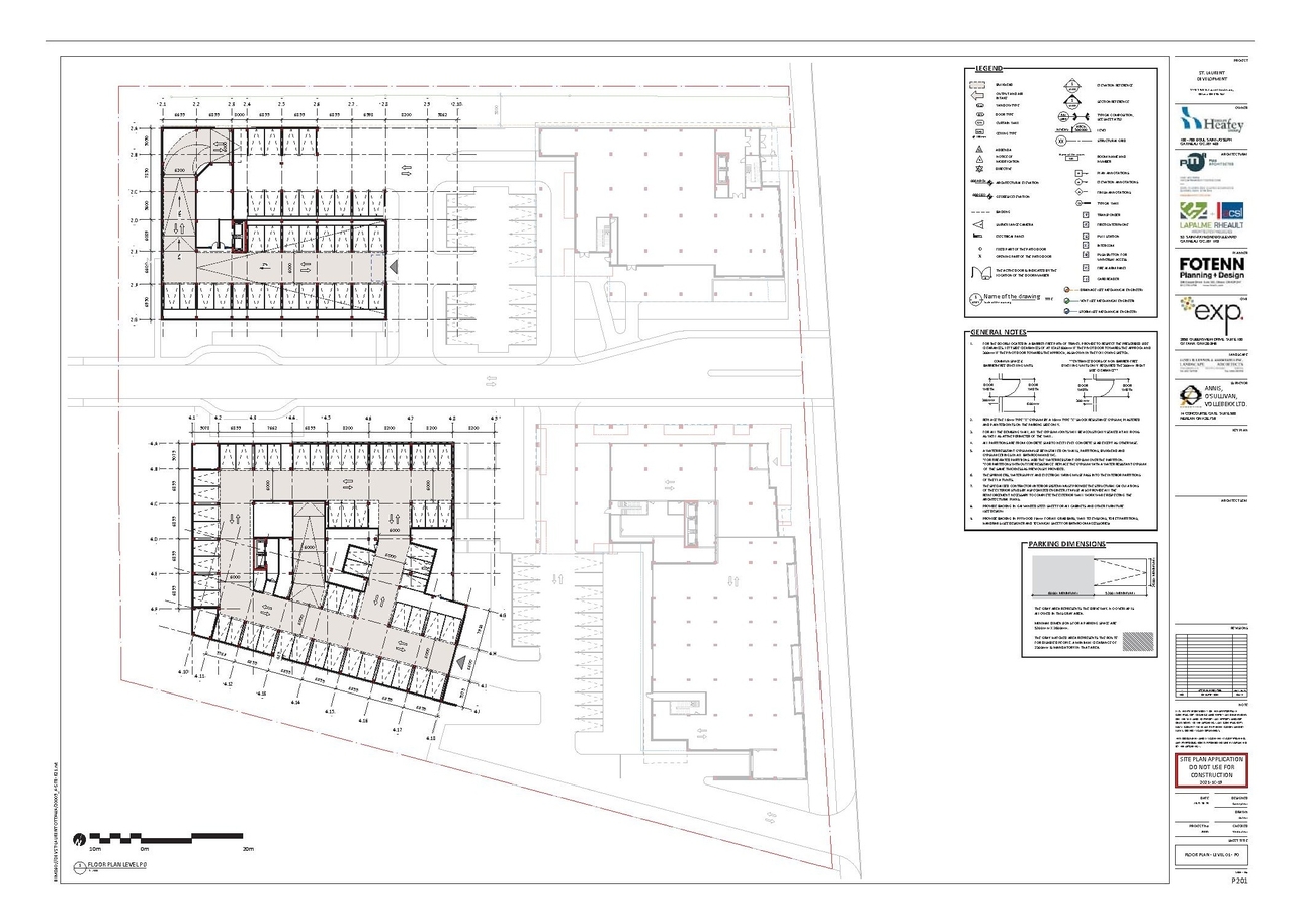 Construction site plan for project from page 16 of the file '2021-10-27 - DESIGN BRIEF - D02-02-21-0137'