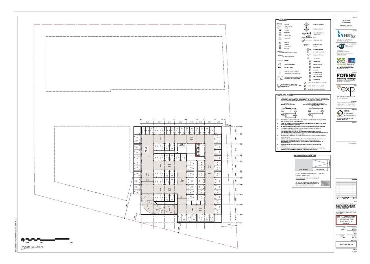 Construction site plan for project from page 18 of the file '2021-10-27 - DESIGN BRIEF - D02-02-21-0137'