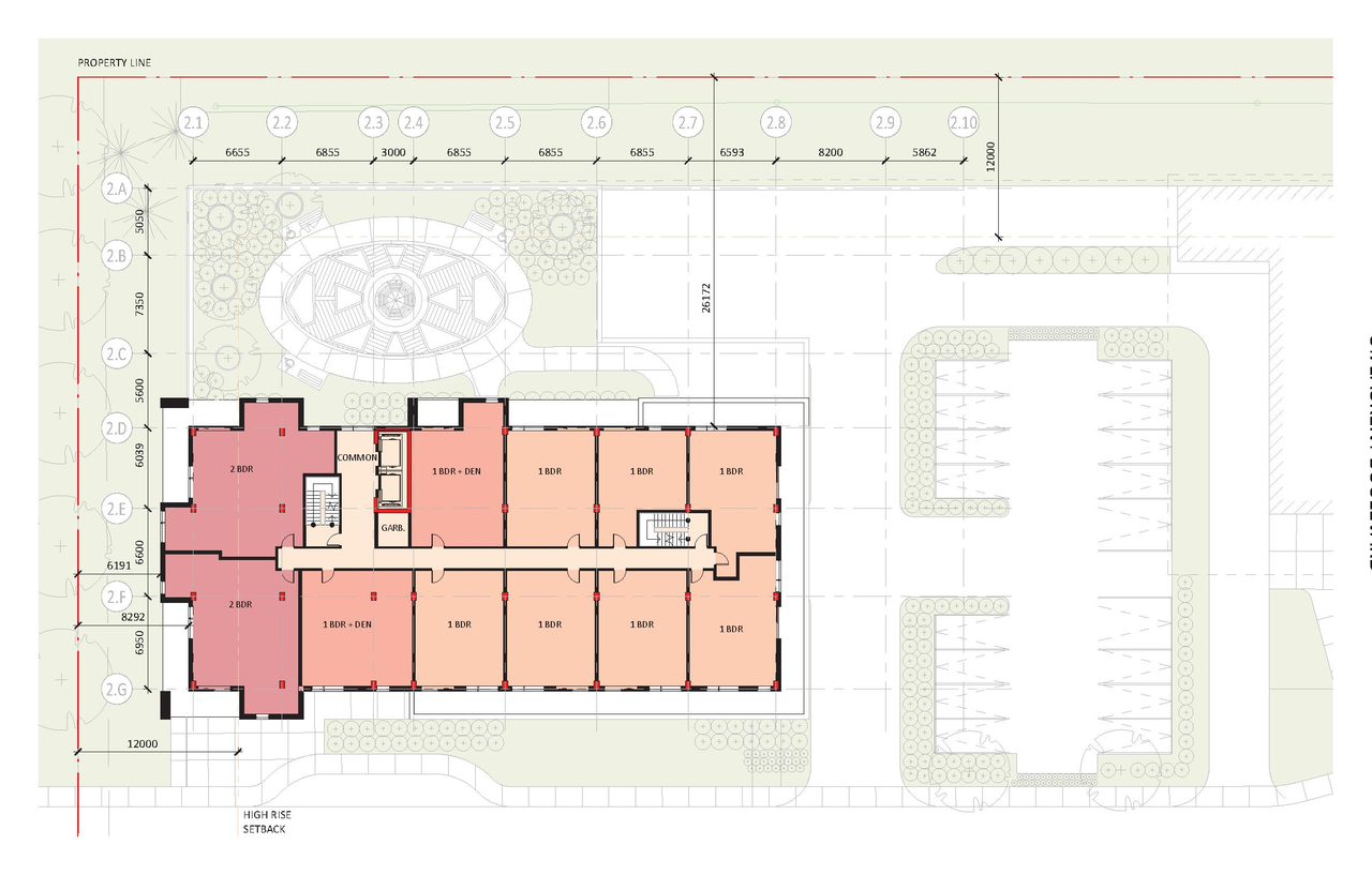 Construction site plan for project from page 31 of the file '2021-10-27 - DESIGN BRIEF - D02-02-21-0137'