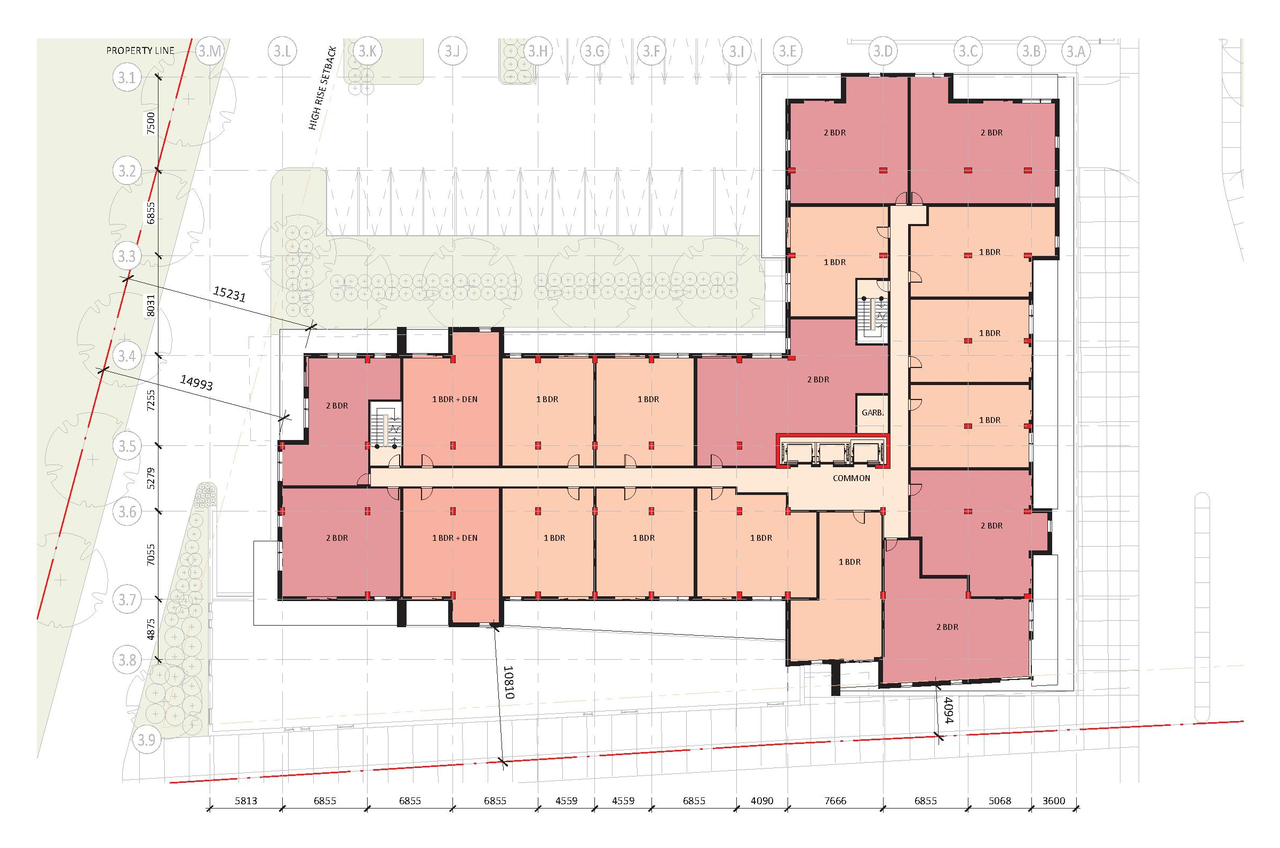 Construction site plan for project from page 42 of the file '2021-10-27 - DESIGN BRIEF - D02-02-21-0137'