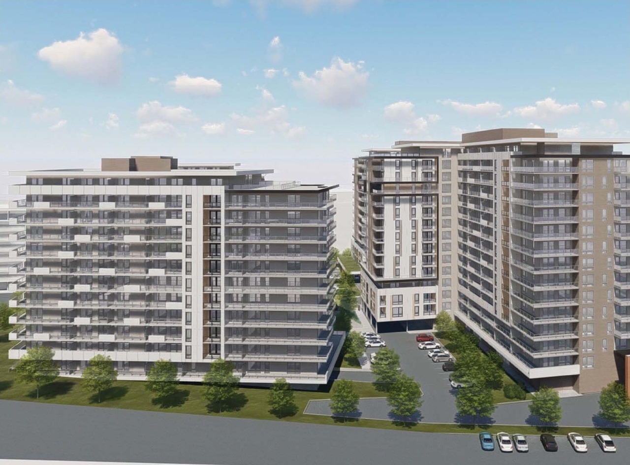 Rendering of building from page 46 of the file '2021-10-27 - DESIGN BRIEF - D02-02-21-0137'