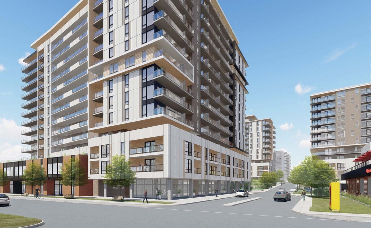 Rendering of building from page 72 of the file '2021-10-27 - DESIGN BRIEF - D02-02-21-0137'