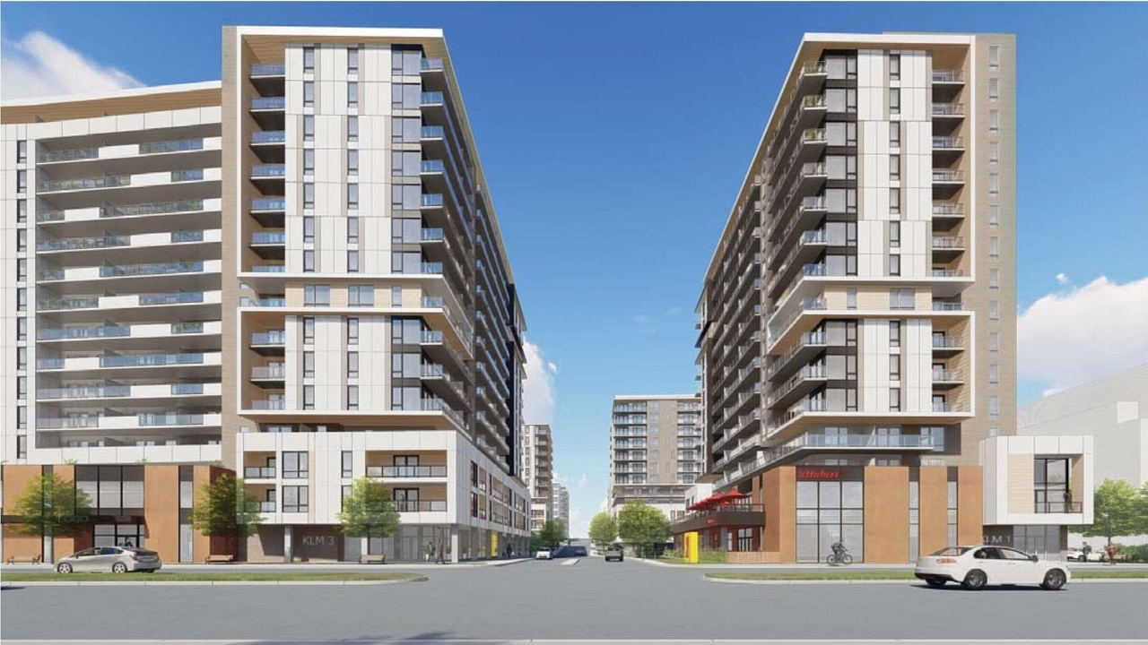 Rendering of building from page 8 of the file '2021-10-27 - DESIGN BRIEF - D02-02-21-0137'