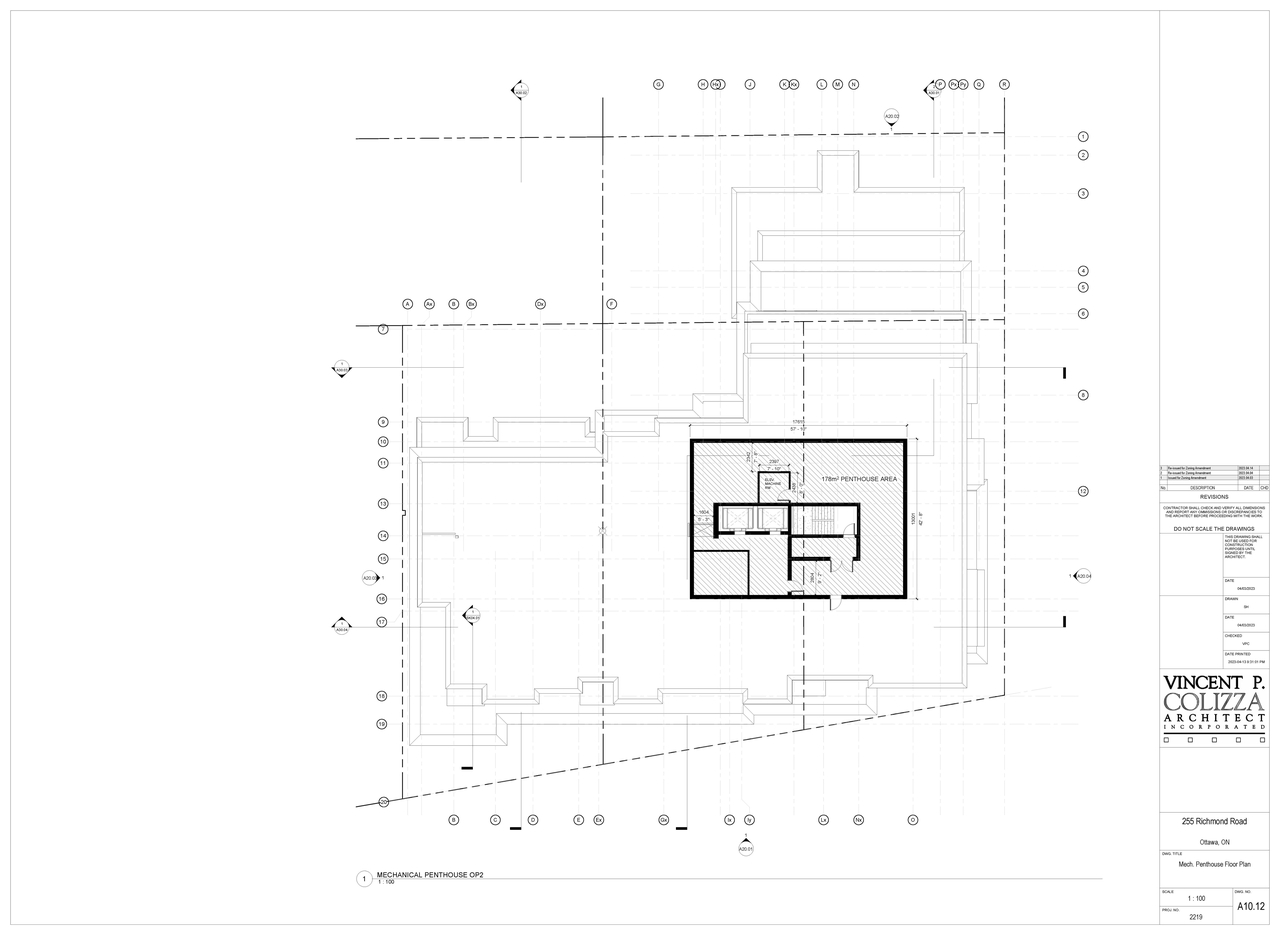 Floor plan for project from page 15 of the file '2023-04-25 - Floor, Elevation, Sections, Views Plans - D02-02-21-0138'