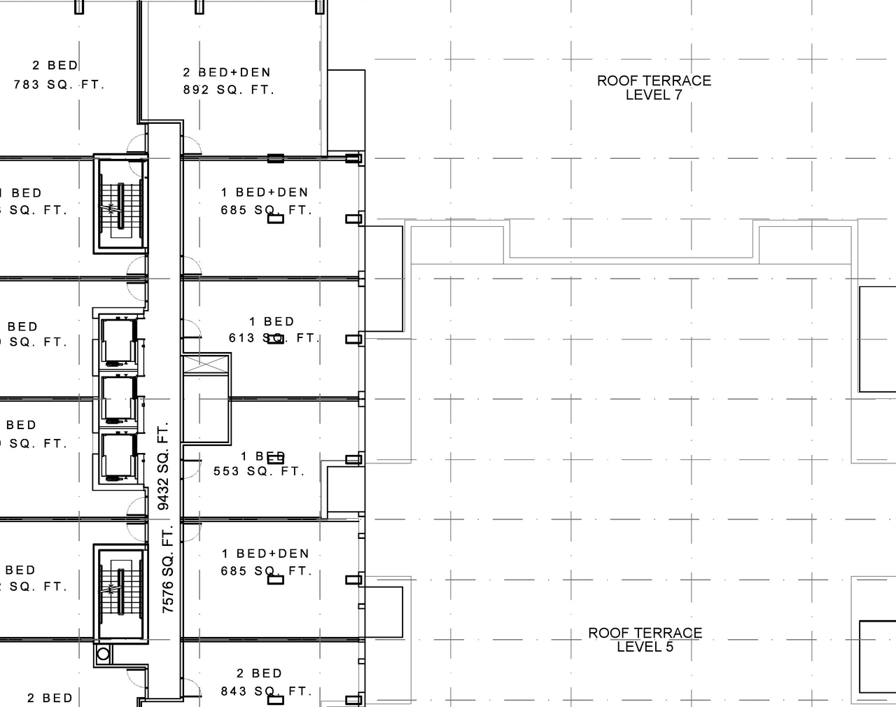 Floor plan for project from page 3 of the file '2021-10-29 - Elevations, Floor Plans, Shadow Study - D02-02-21-0139'