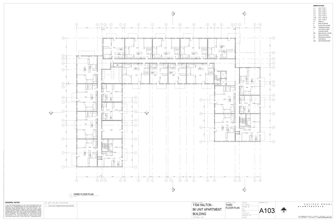 Floor plan for project from page 4 of the file '2021-11-03 - Floor Plans - D02-02-21-0140'