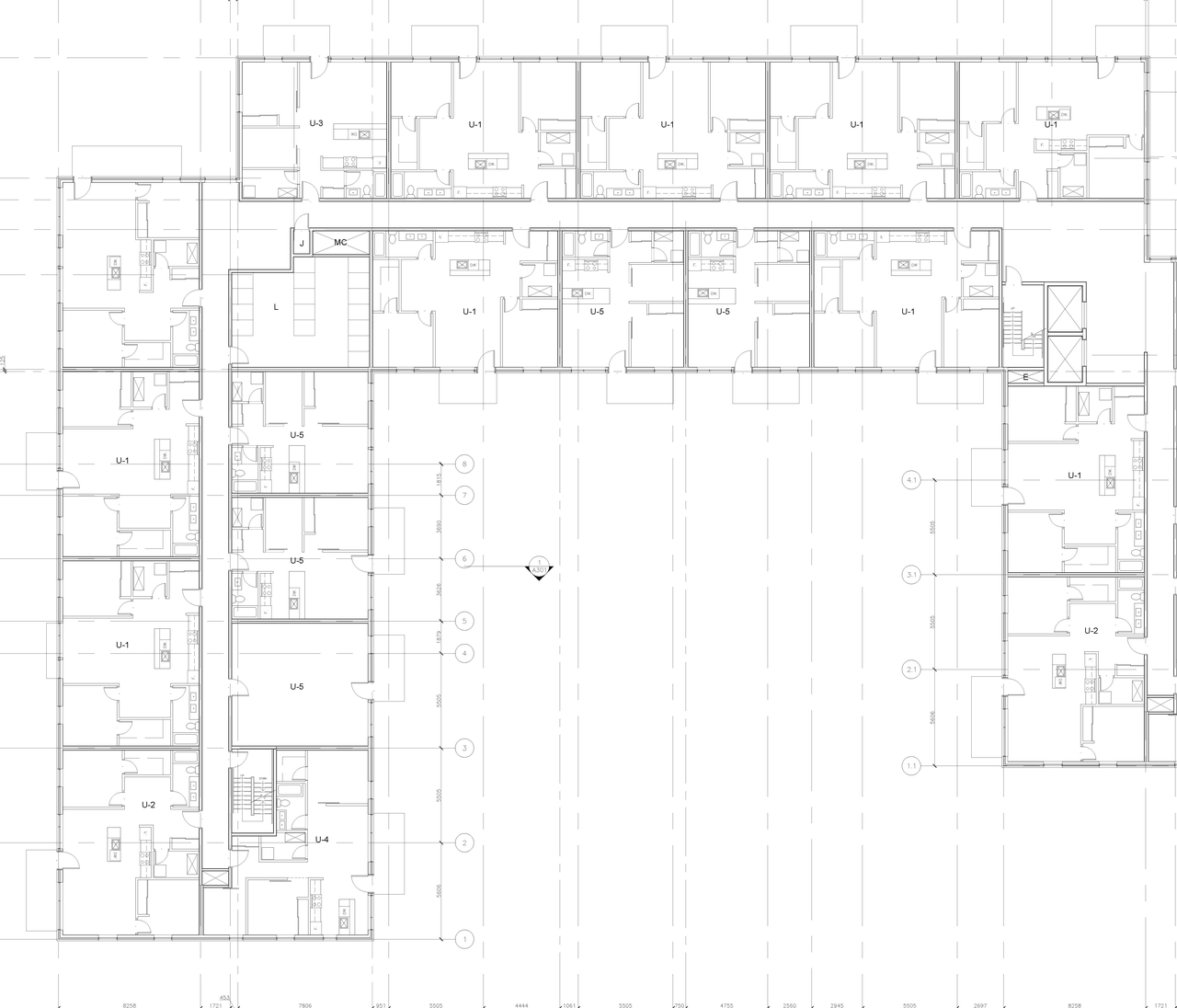 Construction site plan for project from page 4 of the file '2021-11-03 - Floor Plans - D02-02-21-0140'